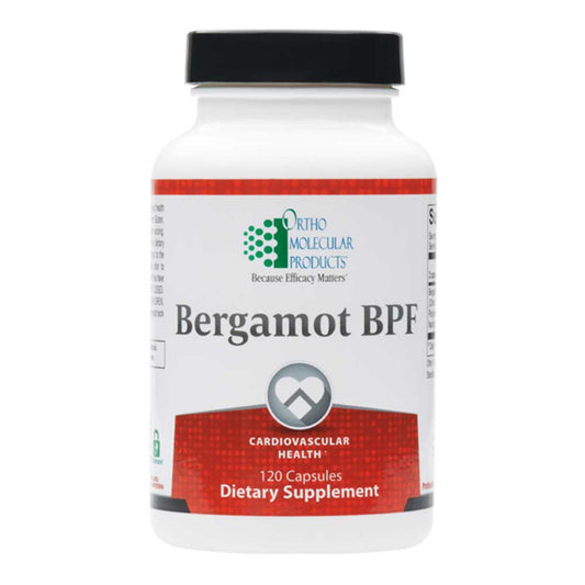 bergamot BPF dietary supplement bottle