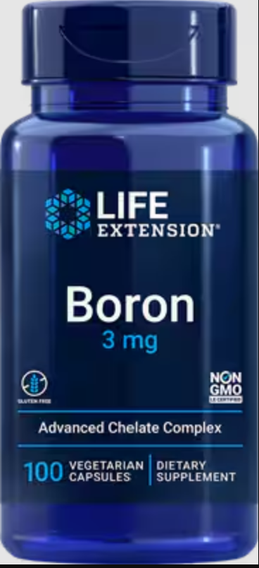 Boron 3mg bottle 