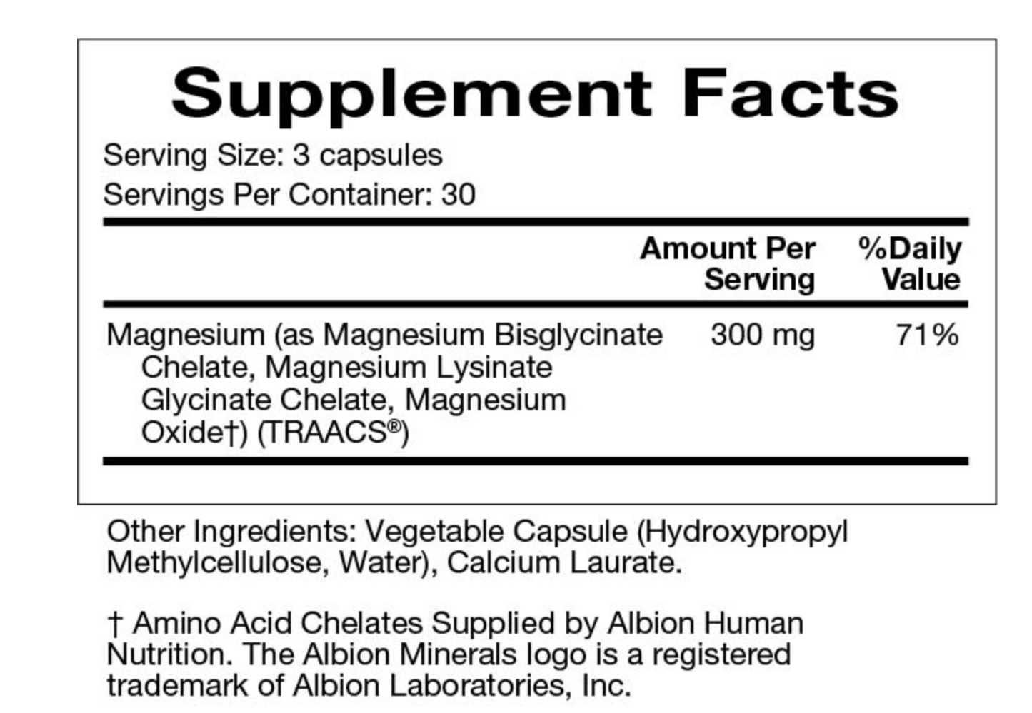 Dual Mag Ingredients 