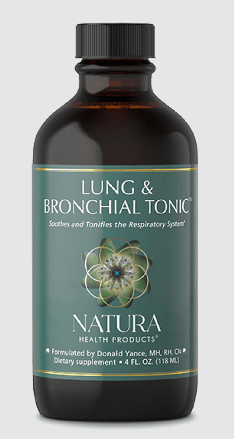 Lung and bronchial tonic bottle 