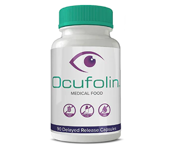 Ocufolin medical food supplement bottle