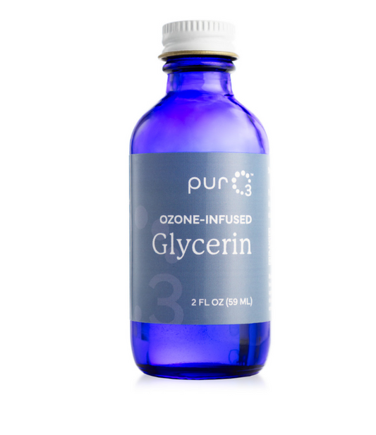 ozone-infused glycerin bottle 2 fl oz