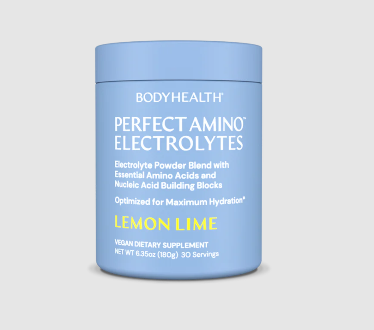 Perfect Aminos Electrolytes Lemon Lime bottle