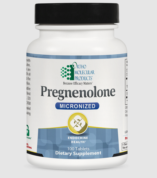 Pregnenolone Micronized Dietary Supplement Bottle