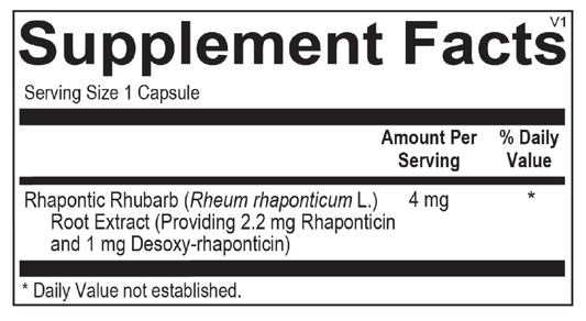 Rhubestryn ingredients 