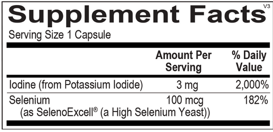 SelenoIodine Ingredients 