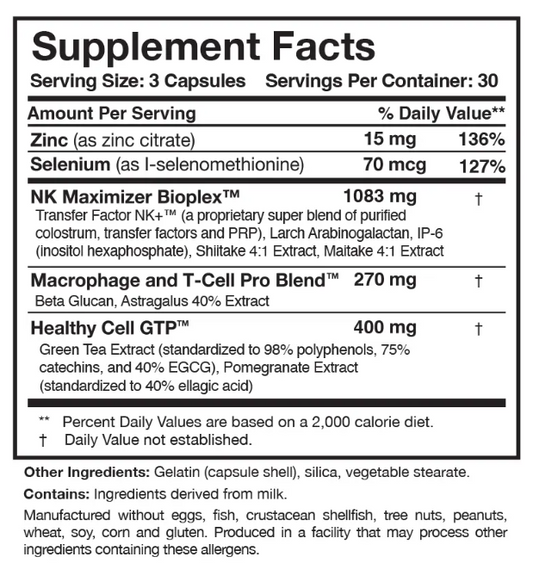 Transfer Factor Ingredients