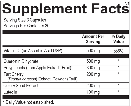 UA-X Ingredients 