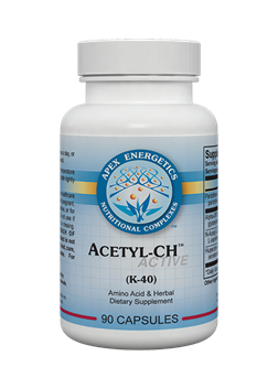 Apex Energetics Acetyl-CH dietary supplement bottle